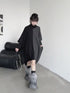 Two-tone Turtleneck Dress